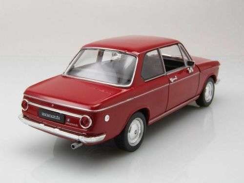 BMW 2002ti 1966-1977 red 1/24 Welly NEW+boxed  #2236 instant wheels