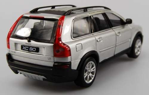 Volvo XC90 SUV 2015 silver 1/24 Welly NEW+boxed  #2239 instant wheels