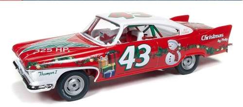 Plymouth Fury 1960 Street Rod red 1/24 ERTL NEW+boxed  #2243 instant wheels