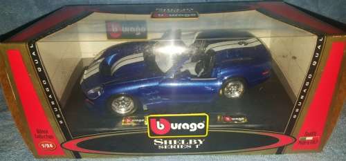 Shelby Cobra Series 1 Cabriolet 1999 1/24 Bburago/IT NEW+boxed  #2244 instant wheels