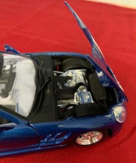 Shelby Cobra Series 1 Cabriolet 1999 1/24 Bburago/IT NEW+boxed  #2244 instant wheels