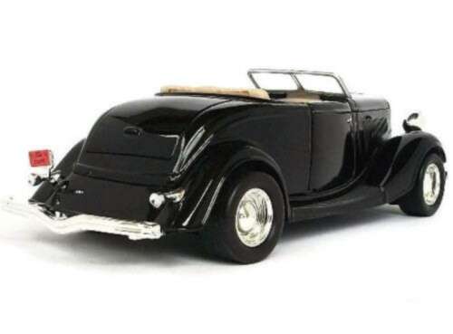 Ford 1934 Coupe open Roadster black 1/24 Motormax NEW+boxed  #2247 instant wheels