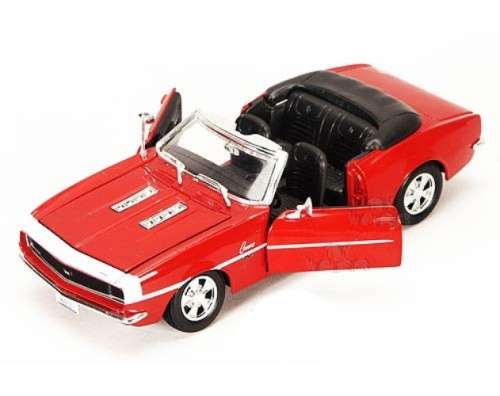 Chevrolet Camaro SS 396 convertible 1968 red 1/24 Maisto NEW+boxed  #2248 instant wheels