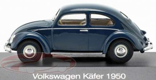 Volkswagen Beetle 1950 blue 1/43 IXO NEW+boxed  #4007 instant wheels