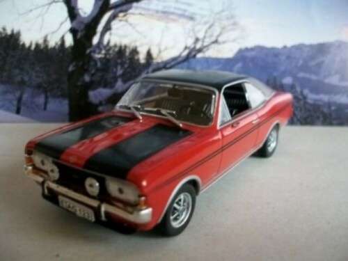 Opel Commodore A Coupe GS/E 1971 red 1/43 IXO NEW+boxed  #4017 instant wheels