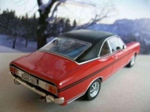 Opel Commodore A Coupe GS/E 1971 red 1/43 IXO NEW+boxed  #4017 instant wheels