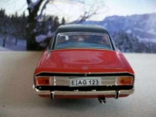 Opel Commodore A Coupe GS/E 1971 red 1/43 IXO NEW+boxed  #4017 instant wheels
