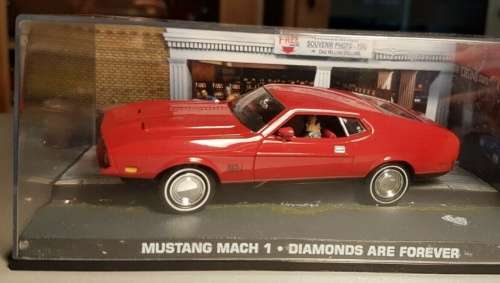 Mustang Mach.1 1971 red 1/43 (007/JBond) IXO NEW+boxed  #4034 instant wheels