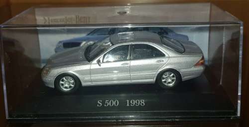 Mercedes-Benz S 500 [W220] 1998 silver 1/43 IXO NEW+boxed  #4035 instant wheels