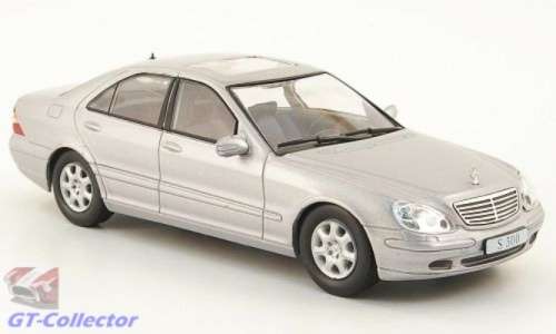 Mercedes-Benz S 500 [W220] 1998 silver 1/43 IXO NEW+boxed  #4035 instant wheels