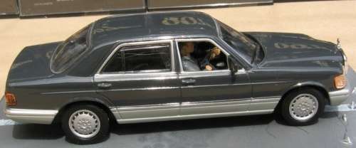 Mercedes-Benz S-class [W126]  `79-`91 007/JBond 1/43 IXO NEW+boxed  4057 instant wheels