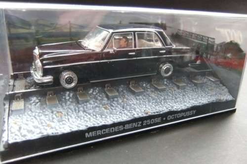 Mercedes-Benz 250SE (W108) 007/JBond Octopussy 1/43 IXO NEW+boxed  #4060 instant wheels