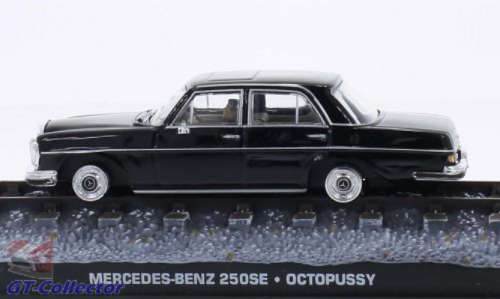 Mercedes-Benz 250SE (W108) 007/JBond Octopussy 1/43 IXO NEW+boxed  #4060 instant wheels