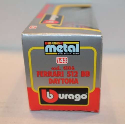 Ferrari 512 BB Daytona 1/43 Bburago/Italia NEW+boxed  #5591 instant wheels