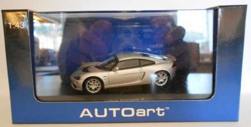 Lotus Europa S 2010 silver 1/43 AUTOart NEW+boxed  #4105 instant wheels
