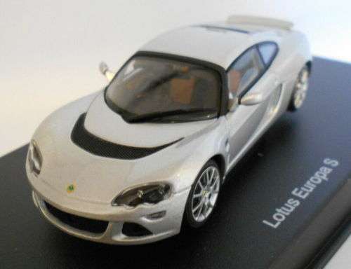 Lotus Europa S 2010 silver 1/43 AUTOart NEW+boxed  #4105 instant wheels