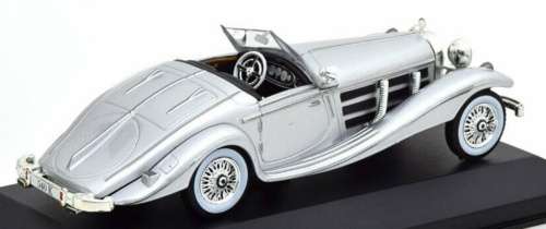 Mercedes-Benz 540K Roadster (W29) 1936 silver 1/43 IXO NEW+boxed  #4106 instant wheels