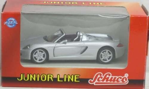 Porsche Carrera GT Roadster 2007 silver 1/43 Schuco NEW+boxed  #4118 instant wheels