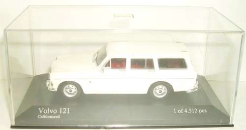 Volvo 121 Break 1999 white 1/43 Minichamps NEW+boxed  #4147 instant wheels