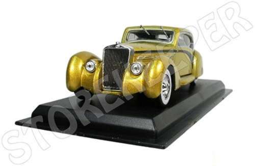 Delage D8120 Letourneur and Marchand 1939 gold 1/43 IXO NEW+boxed  #4181 instant wheels