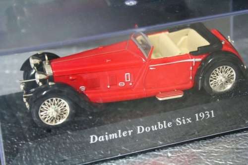 Daimler Double Six 1931 red 1/43 IXO NEW+boxed  #4203 instant wheels