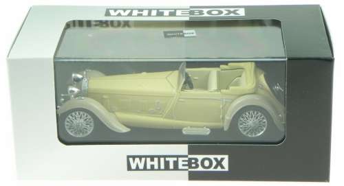 Daimler Double Six 50 Convertible 1931 cream 1/43 Whitebox NEW+boxed  #4236 instant wheels