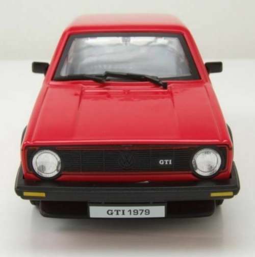 Volkswagen Golf Mk.I GTI 1979 red 1/24 Bburago NEW+boxed  #2251 instant wheels