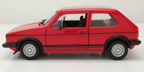Volkswagen Golf GTI Mk.I 1979 red 1/24 Bburago NEW+boxed  #2252 instant wheels