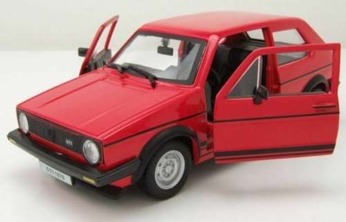 Volkswagen Golf GTI Mk.I 1979 red 1/24 Bburago NEW+boxed  #2252 instant wheels
