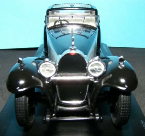 Bugatti Type 41 Royale 1928 black+silver 1/43 Whitebox NEW+boxed  #5172 instant wheels