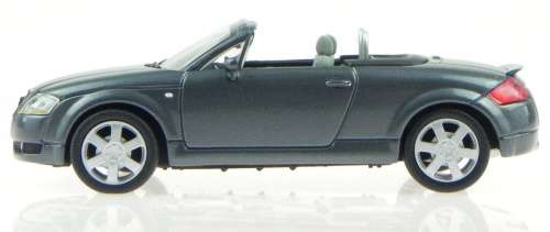 Audi TT Roadster open 2000 grey-met 1/43 Minichamps NEW+boxed  #5329 instant wheels
