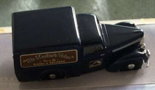 Commer 8 cwt Van His Masters Voice 1950 blue 1/43 DINKY NEW+boxed  #5338 instant wheels