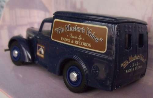 Commer 8 cwt Van His Masters Voice 1950 blue 1/43 DINKY NEW+boxed  #5338 instant wheels