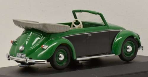 Volkswagen Beetle Cabrio 1949 green 1/43 Vitesse NEW+boxed #5383 instant wheels