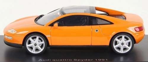 Audi Quattro Spyder 1991 orange 1/43 BoS NEW+boxed  #5394 instant wheels