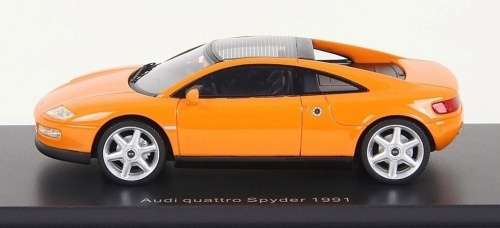Audi Quattro Spyder 1991 orange 1/43 BoS NEW+boxed  #5394 instant wheels