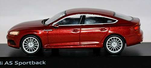 Audi A5 Sportback F5 2022 red-met 1/43 Spark NEW+boxed  #5396 instant wheels