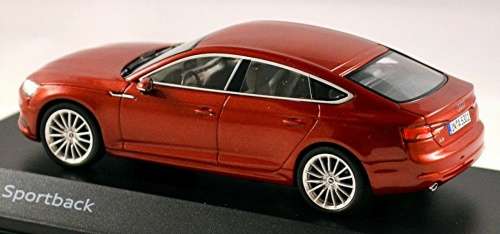 Audi A5 Sportback F5 2022 red-met 1/43 Spark NEW+boxed  #5396 instant wheels