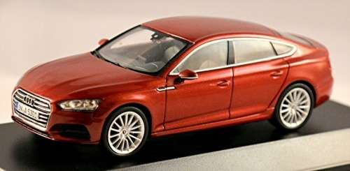 Audi A5 Sportback F5 2022 red-met 1/43 Spark NEW+boxed  #5396 instant wheels