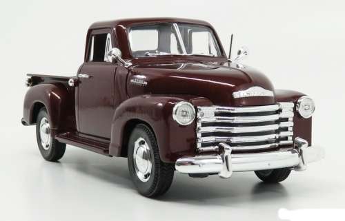 Chevrolet Pick-Up 1953 maroon 1/18 Mira NEW+boxed  #8820 instant wheels