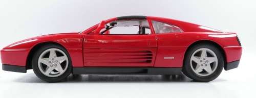 Ferrari 348ts 1990 red 1/18 Maisto NEW+boxed  #8821 instant wheels