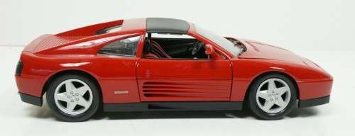 Ferrari 348ts 1990 red 1/18 Maisto NEW+boxed  #8821 instant wheels