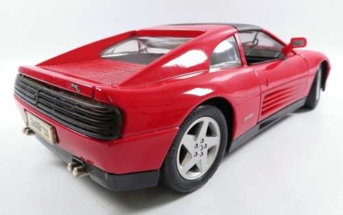 Ferrari 348ts 1990 red 1/18 Maisto NEW+boxed  #8821 instant wheels