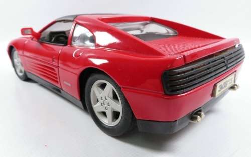 Ferrari 348ts 1990 red 1/18 Maisto NEW+boxed  #8821 instant wheels