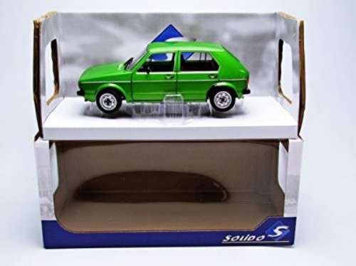 Volkswagen Golf L Mk.1 1983 green-met 1/18 Solido NEW+boxed  #8823 instant wheels