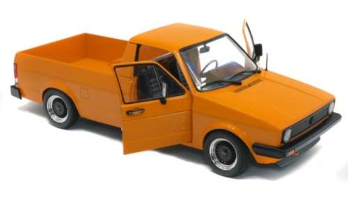 Volkwagen Golf Caddy Mk.1 1982 orange-met 1/18 Solido NEW+boxed  #8825 instant wheels