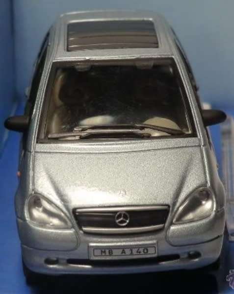 Mercedes-Benz A140 (W168) 1997 greymet 1/43 Cararama New+showcased  #5342 instant wheels