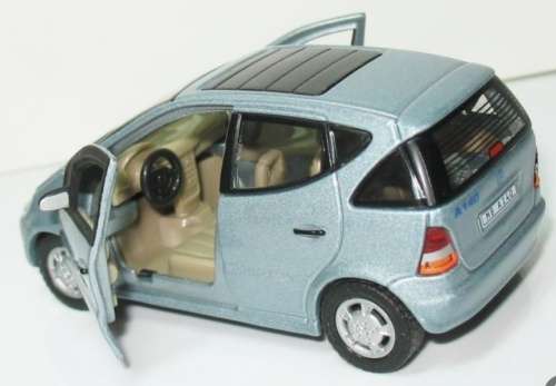 Mercedes-Benz A140 (W168) 1997 greymet 1/43 Cararama New+showcased  #5342 instant wheels