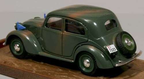 Fiat 508C 1100 Berlinetta Forze Armate 1939 1/43 Brumm NEW+showcased  #5343 instant wheels