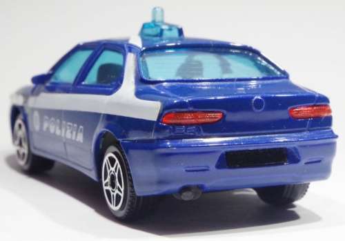 Alfa Romeo 156 SW PoliziaStradale 1997 1/43 Bburago NEW+showcased  #5345 instant wheels